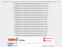 Tablet Screenshot of gallery.fjelsten.dk